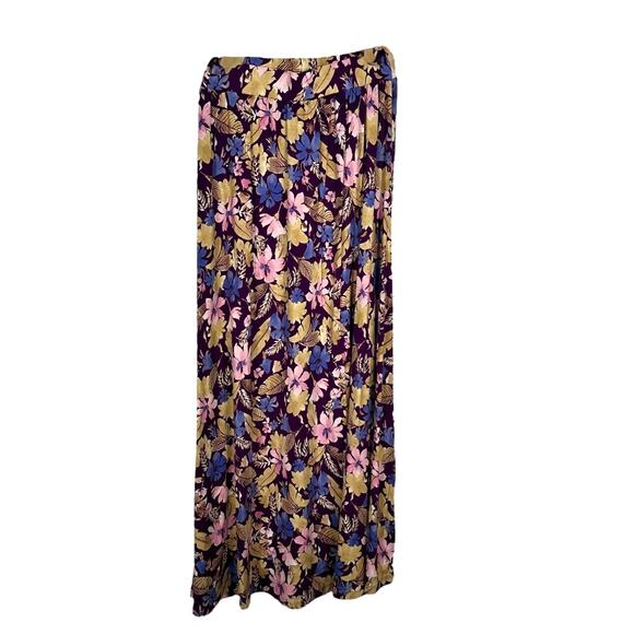 Jessica London Floral Maxi Skirt Size 14/16 Tall - Picture 1 of 4